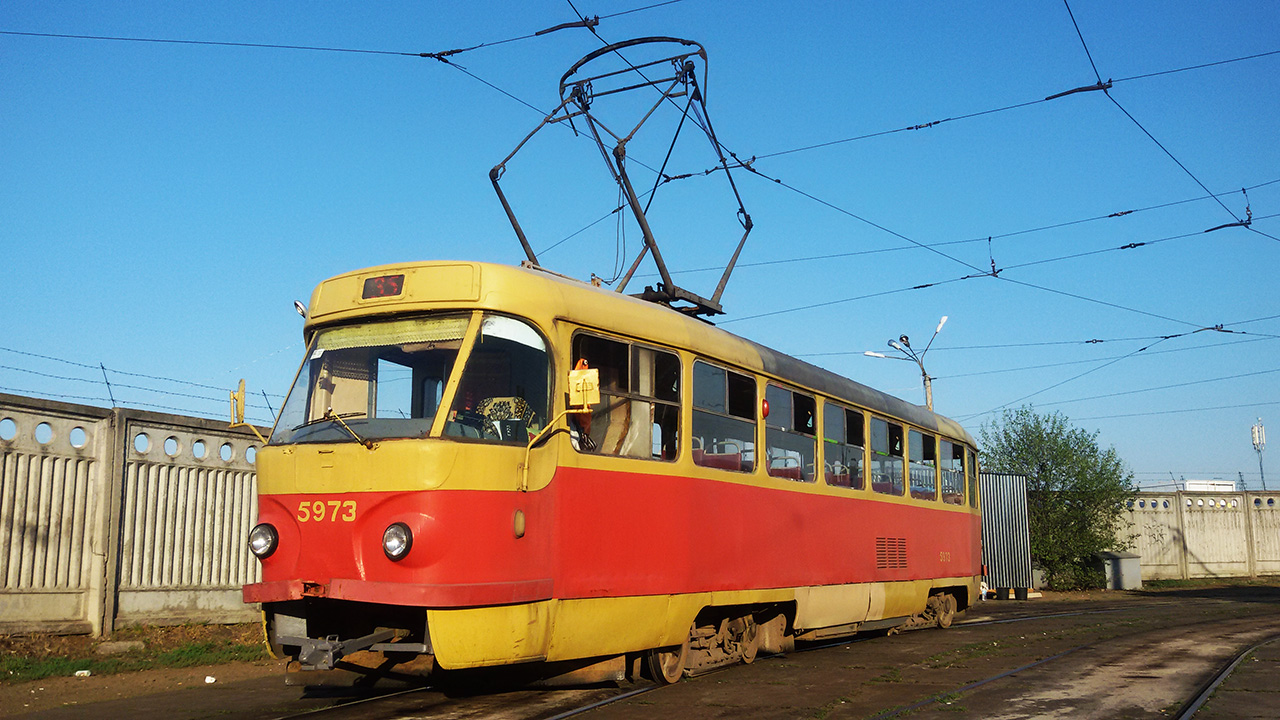 Киев, Tatra T3P № 5973