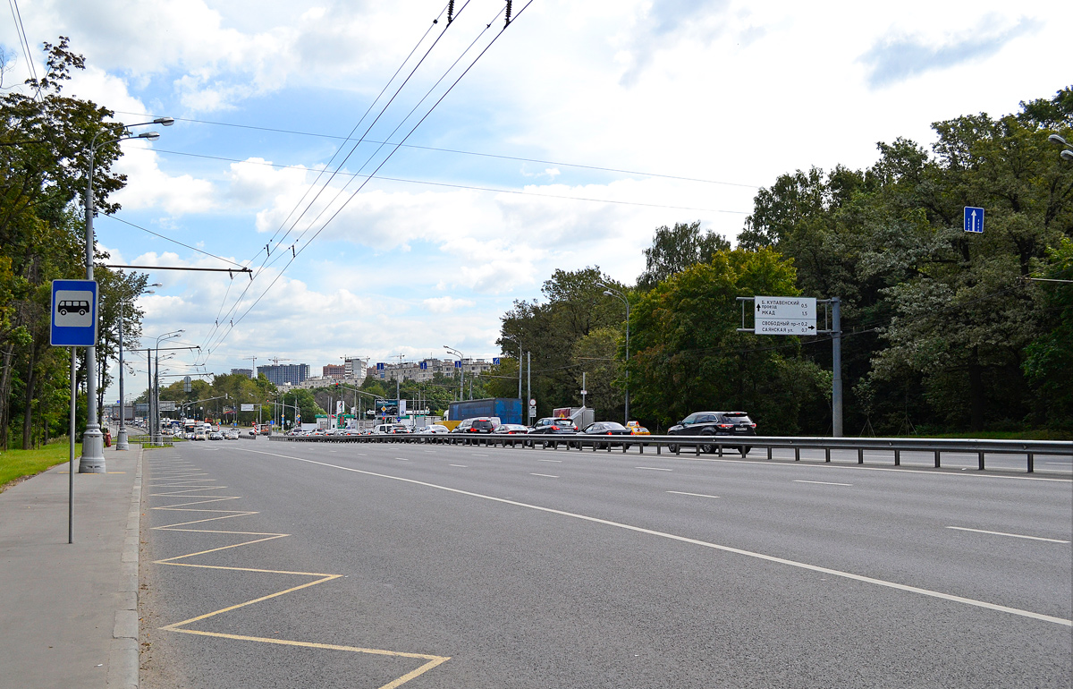 莫斯科 — Closed trolleybus lines
