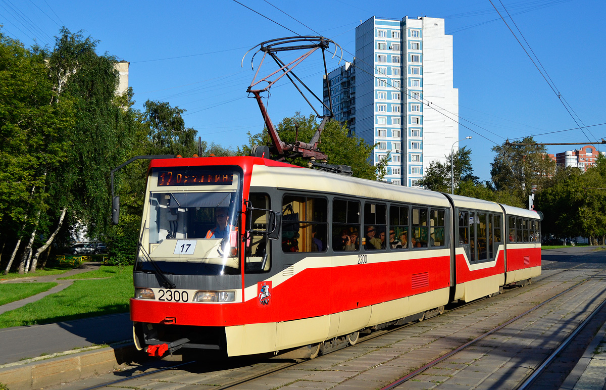 Москва, Tatra KT3R № 2300