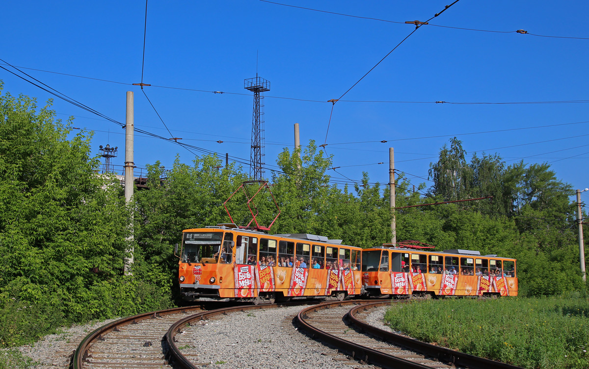 Екатеринбург, Tatra T6B5SU № 755; Екатеринбург, Tatra T6B5SU № 754