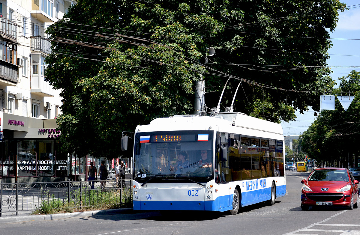 Крымский троллейбус, Тролза-5265.00 «Мегаполис» № 002