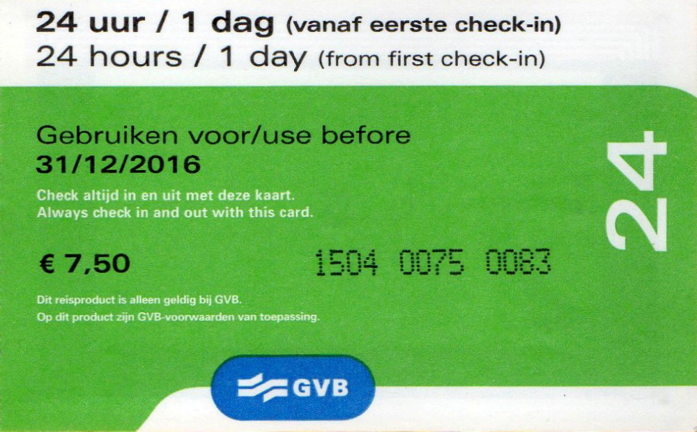 Amszterdam — Tickets