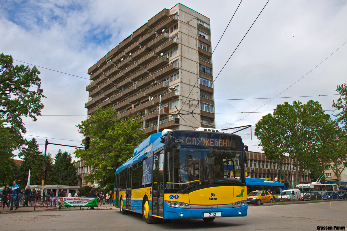 普列文, Škoda 26Tr Solaris III # 202; 普列文 — Official presentation of the new Škoda 26Tr trolleybuses
