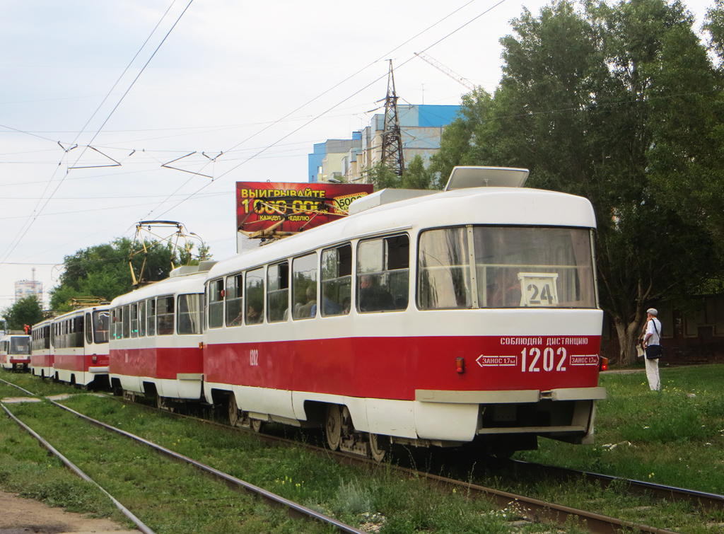 Самара, Tatra T3E № 1202