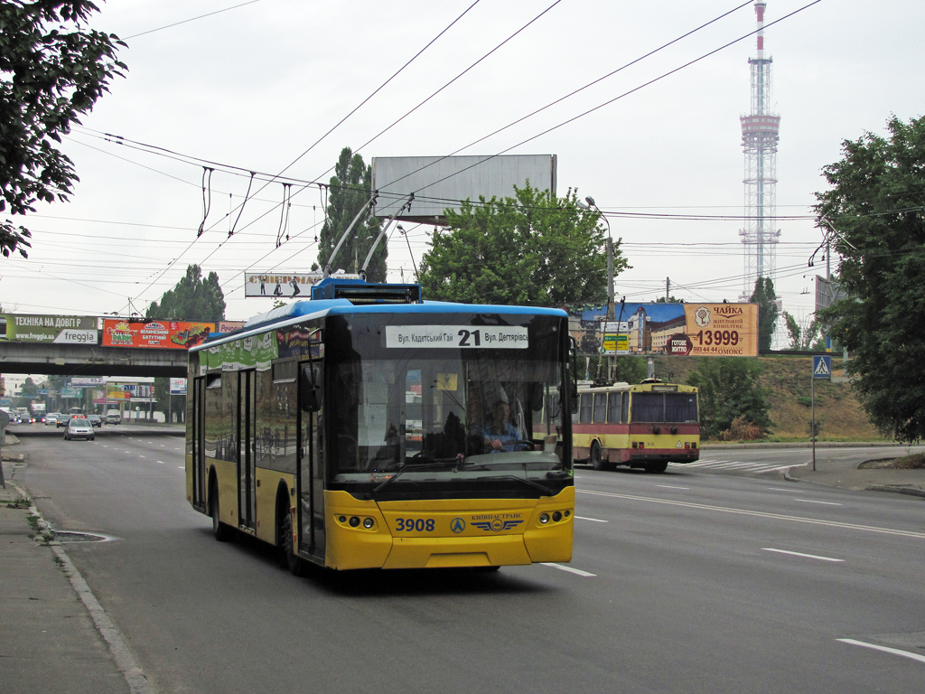 Kiiev, LAZ E183D1 № 3908