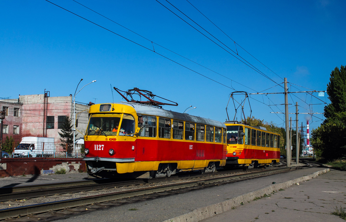 Барнаул, Tatra T3SU № 1127