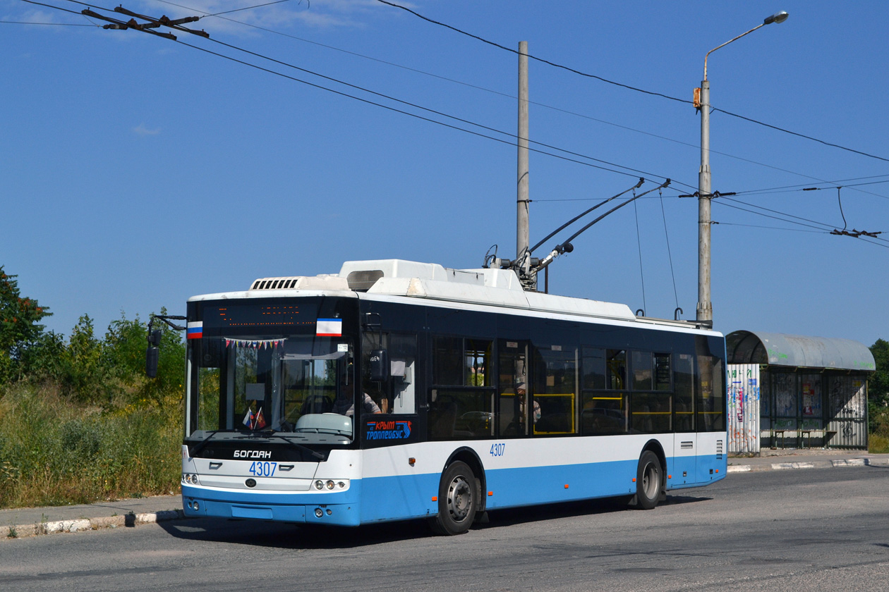 Krimski trolejbus, Bogdan T70110 č. 4307