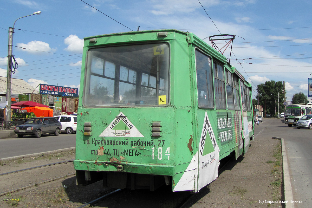Краснаярск, 71-605 (КТМ-5М3) № 184
