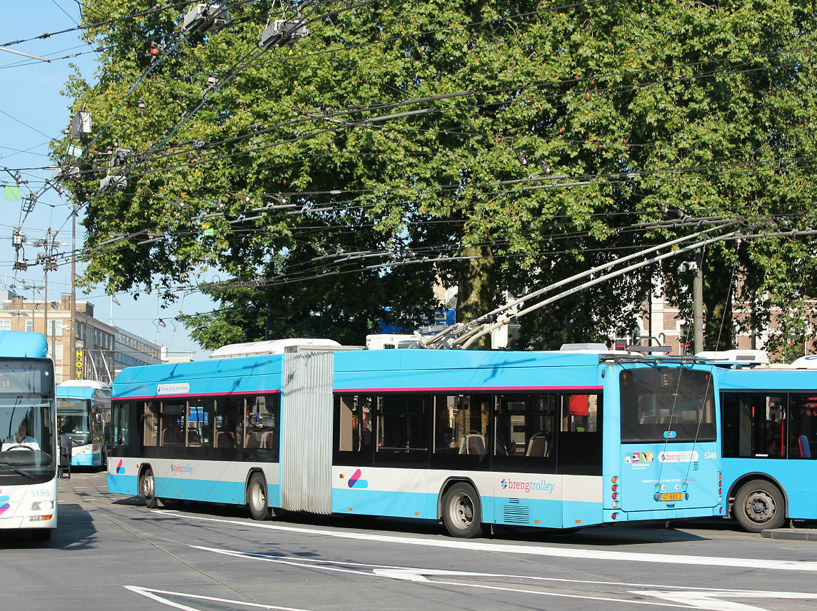 Arnhem, Hess SwissTrolley 4 (BGT-N1D) č. 5243