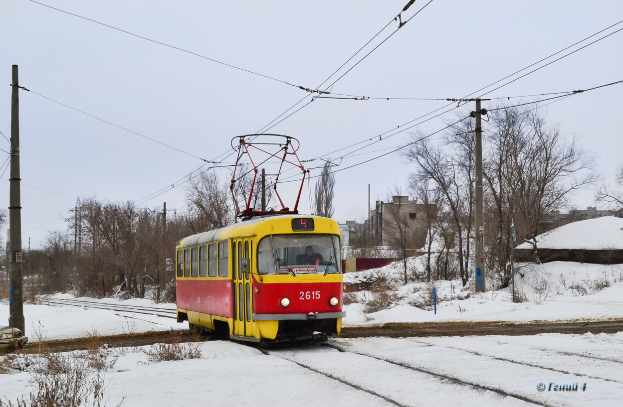 Volgograd, Tatra T3SU (2-door) č. 2615
