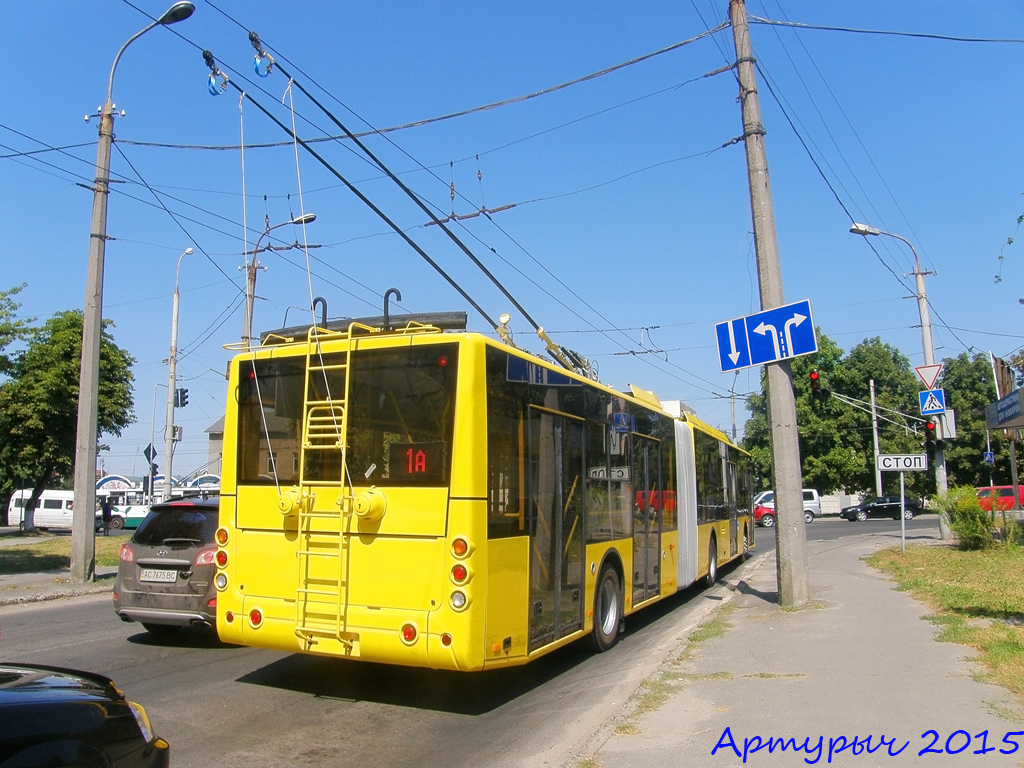 Kijev, Bogdan Т90110 — 4335; Luck — New Bogdan trolleybuses