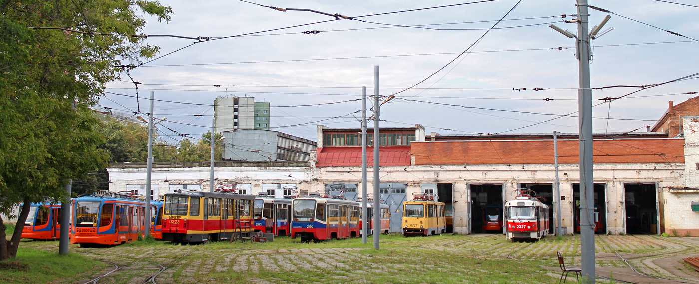 Moscow, 71-608KM № 0223; Moscow, 71-619A № 2160; Moscow, RShMv-1 № 0227; Moscow, MTTA-2 № 2327