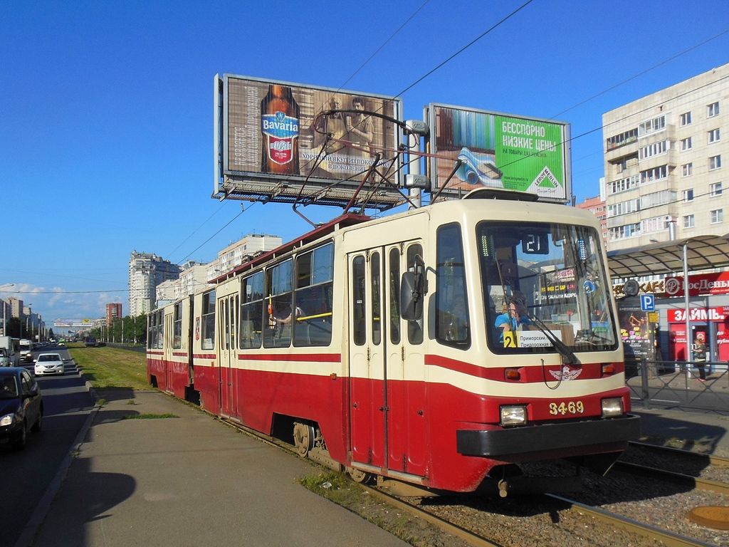 Saint-Petersburg, LVS-86K № 3469