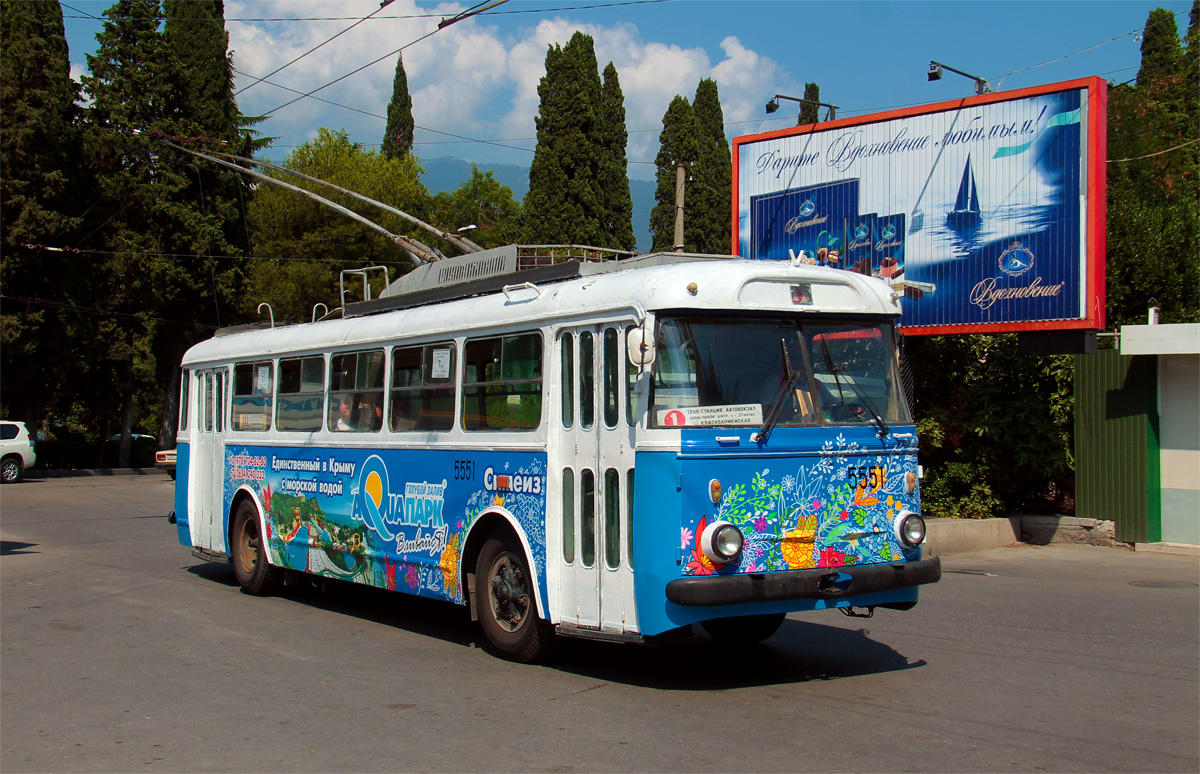 Krím-trolibusz, Škoda 9Tr21 — 5551