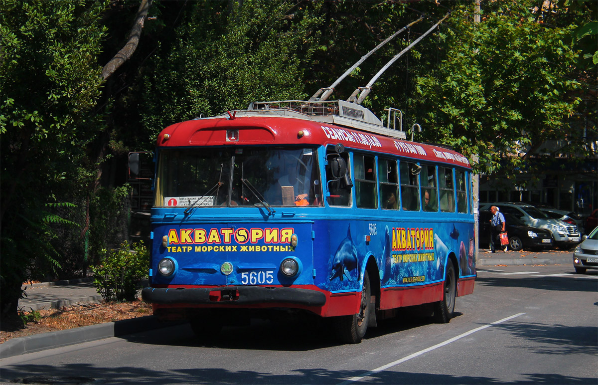 Кримски тролейбус, Škoda 9Tr24 № 5605