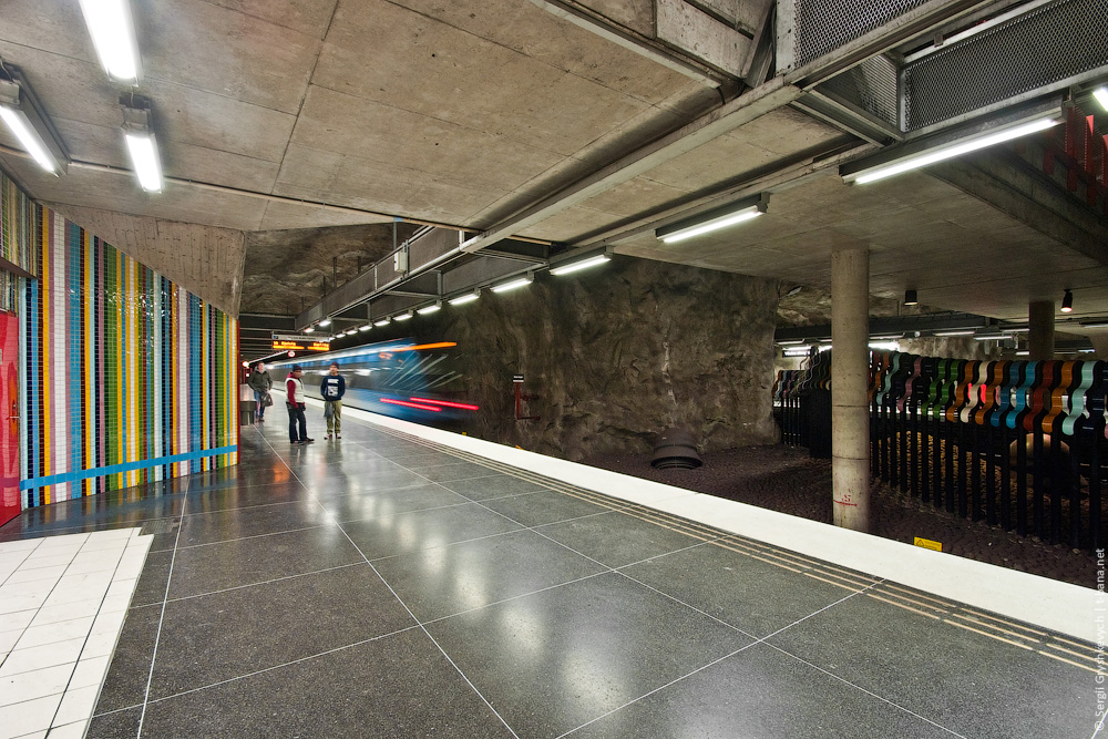 斯德哥尔摩 — Tunnelbana — Blue Line | Blå Linjen