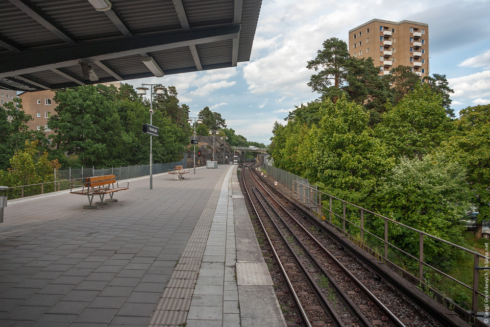 Stockholm — Tunnelbana — Green Line | Gröna Linjen