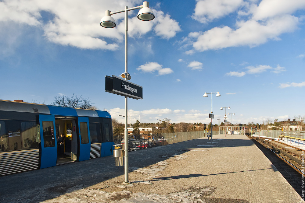 Стокгольм, Adtranz C20 № 2179; Стокгольм — Tunnelbana — Красная линия | Röda Linjen