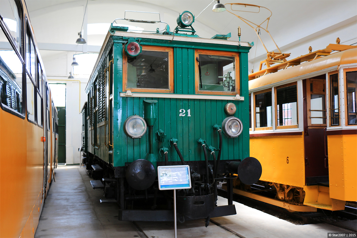 Budapest, Electric locomotive № 21 (L 21); Budapest — Museums