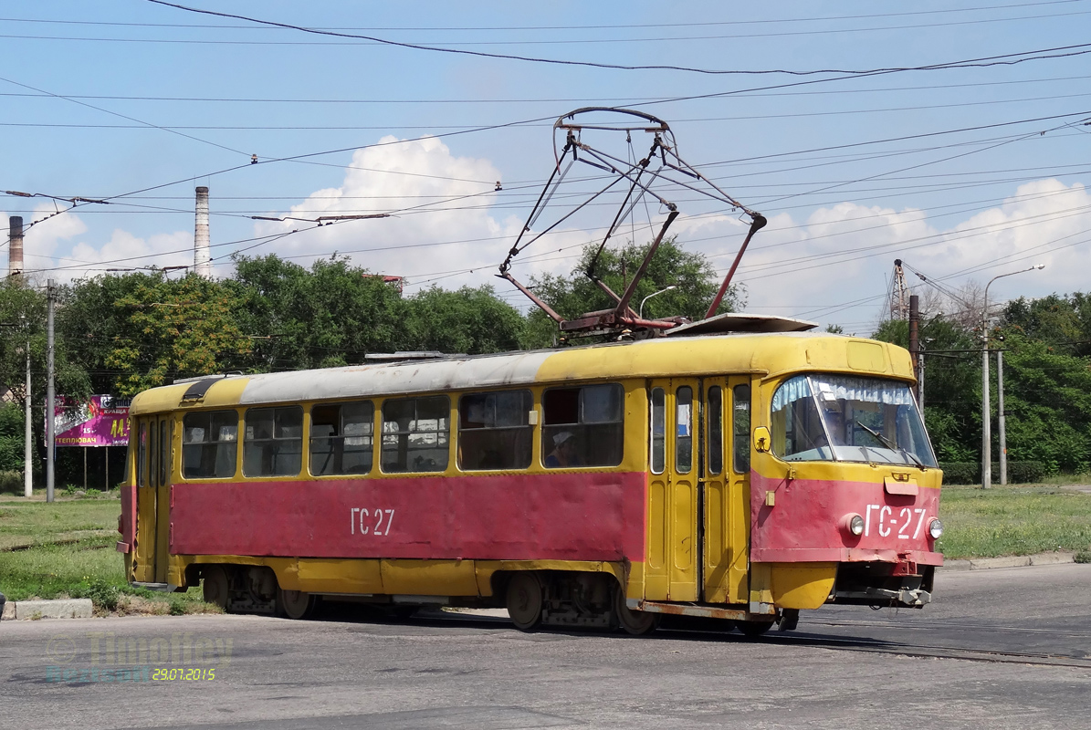 Zaporiżżia, Tatra T3SU (2-door) Nr ГС-27
