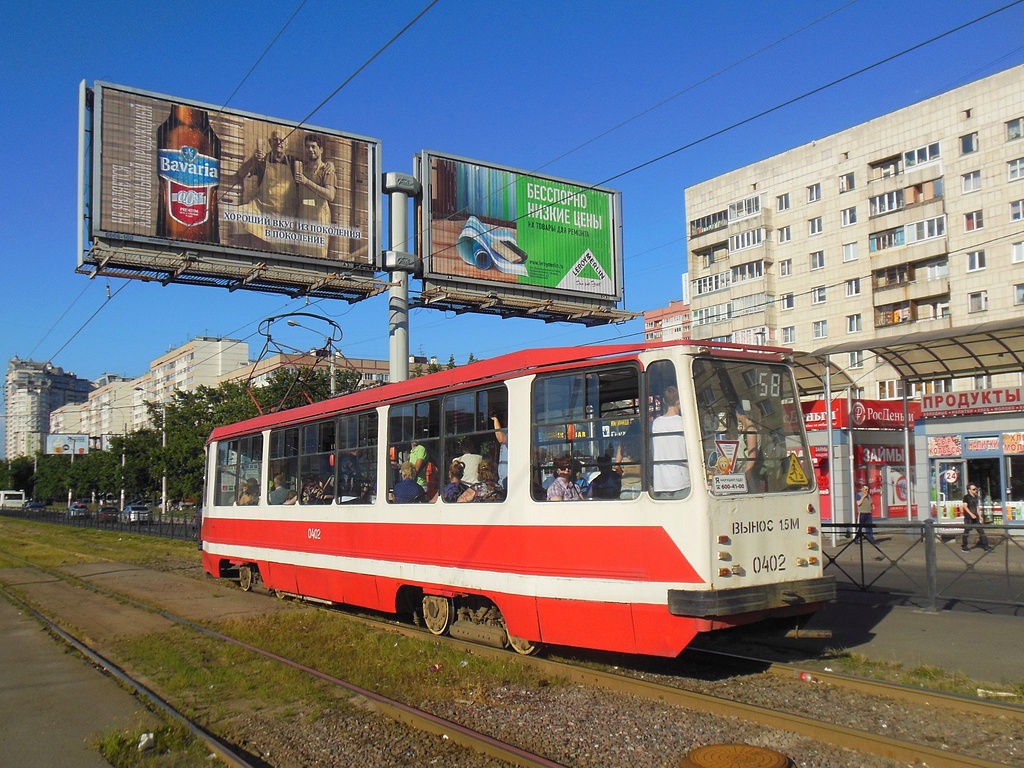 Санкт-Петербург, 71-134К (ЛМ-99К) № 0402