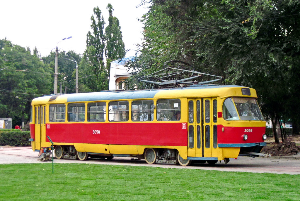Одесса, Tatra T3SU (двухдверная) № 3058; Одесса — Конечные станции