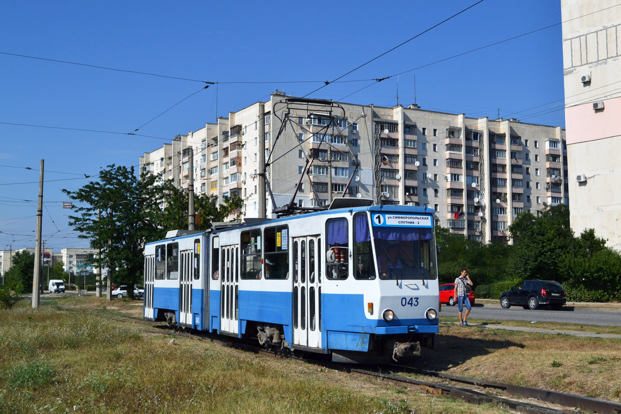 Евпатория, Tatra KT4SU № 043