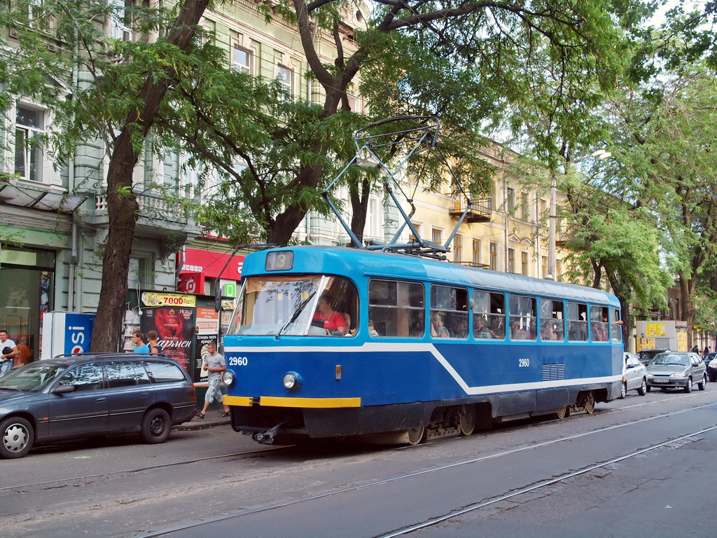 Odesa, Tatra T3R.P # 2960