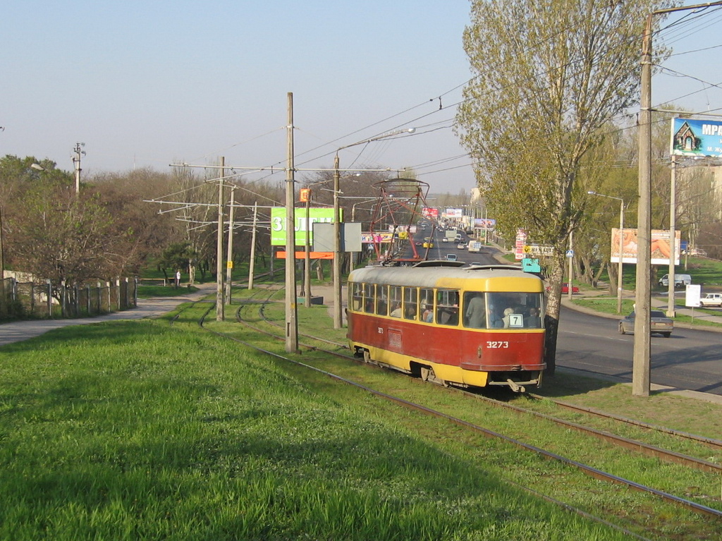 Odesa, Tatra T3SU nr. 3273; Odesa — Tramway Lines: Peresyp to Tsentrolit
