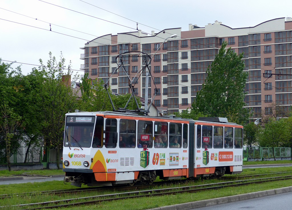 Lvovas, Tatra KT4SU nr. 1068