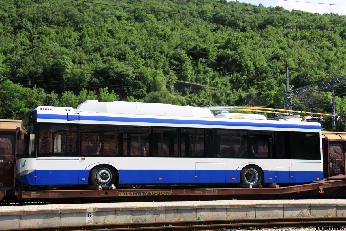 Varna, Škoda 26Tr Solaris III č. 307; Varna — The arrival of the new Skoda trolleybuses 26Tr — 2014