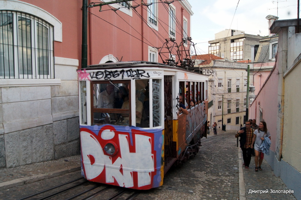Lissabon — Ascensor da Glória
