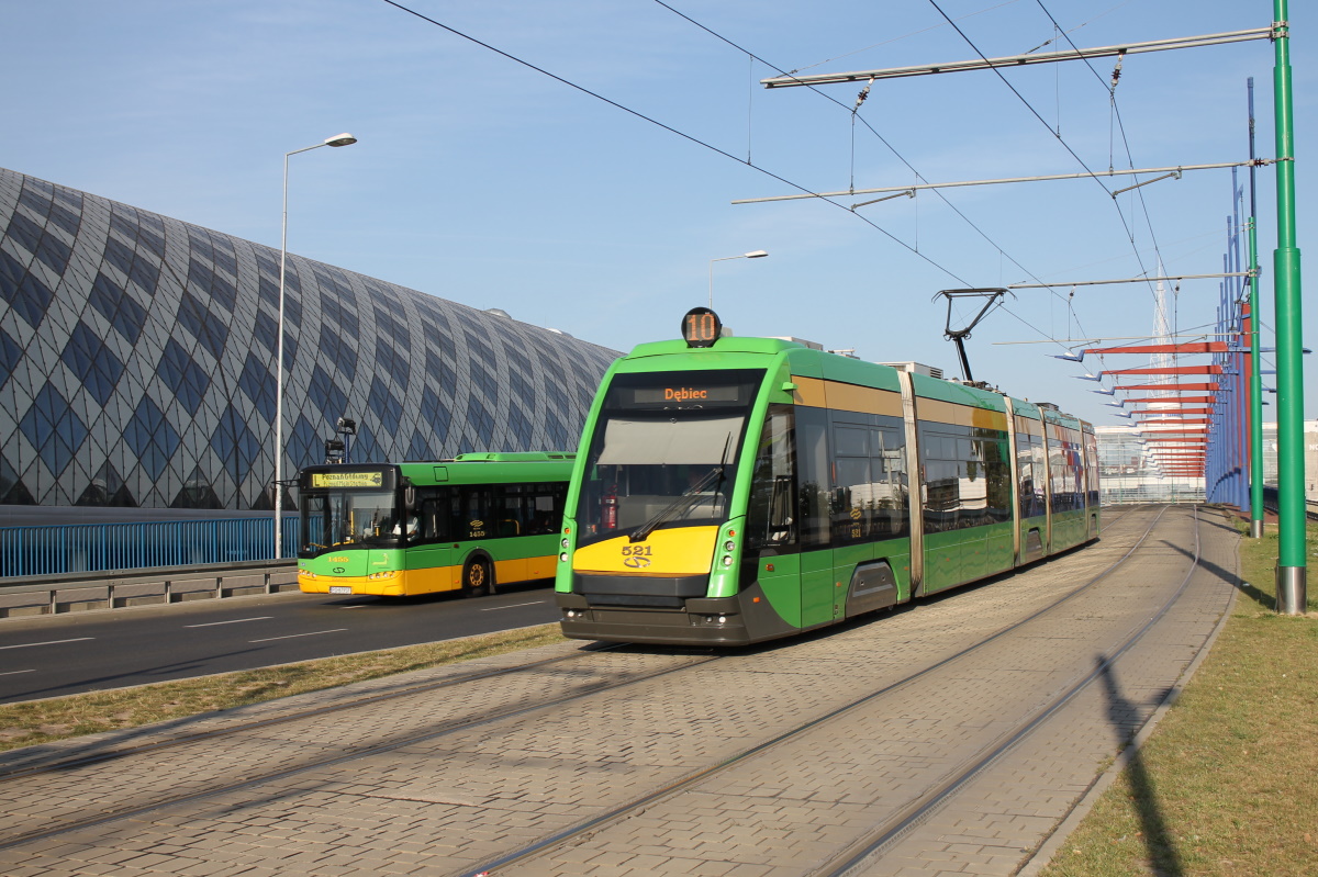 Poznań, Solaris Tramino S105p № 521