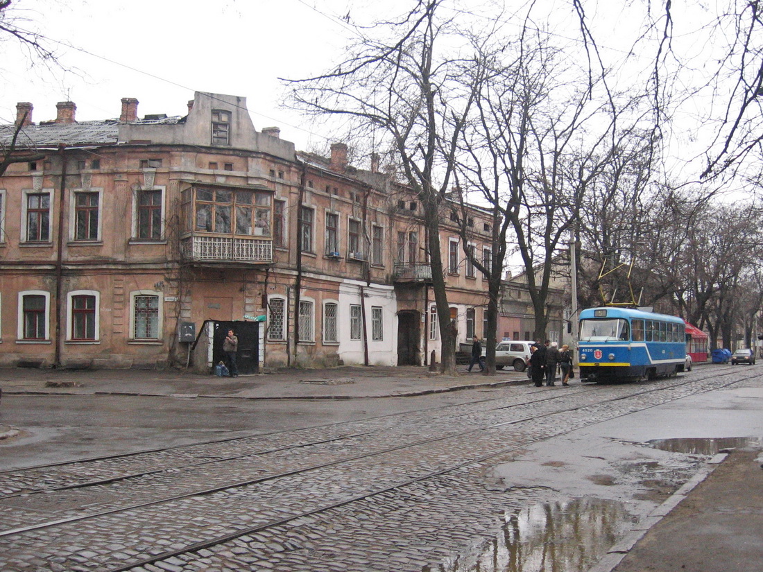 Odessa, Tatra T3R.P N°. 4020; Odessa — Tramway Lines: Miscellaneous