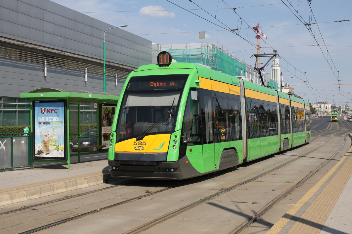 Poznań, Solaris Tramino S105p № 535
