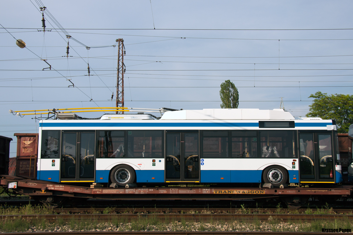 Варна, Škoda 26Tr Solaris III № 307; Варна — Прибытие новых троллейбусов Škoda 26Tr Solaris — 2014