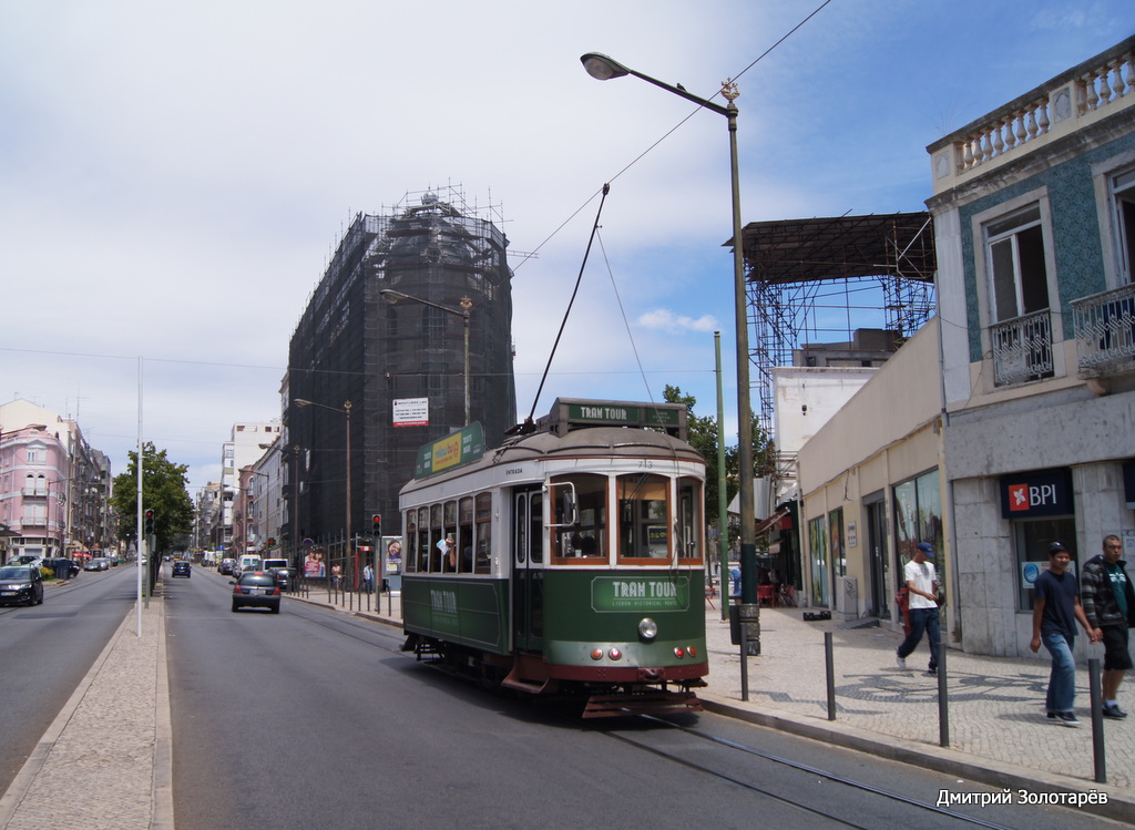 Lisabon, Carris 2-axle motorcar (Standard) č. 713