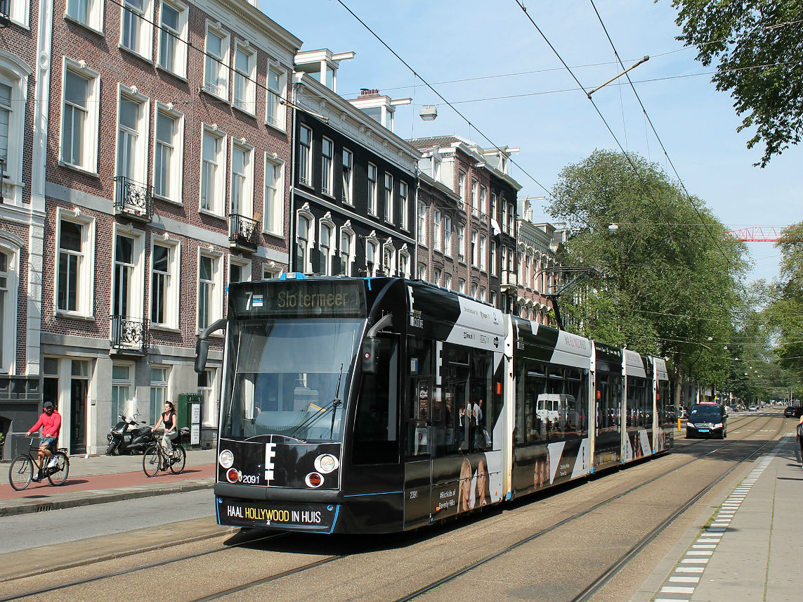Amsterdam, Siemens Combino № 2091