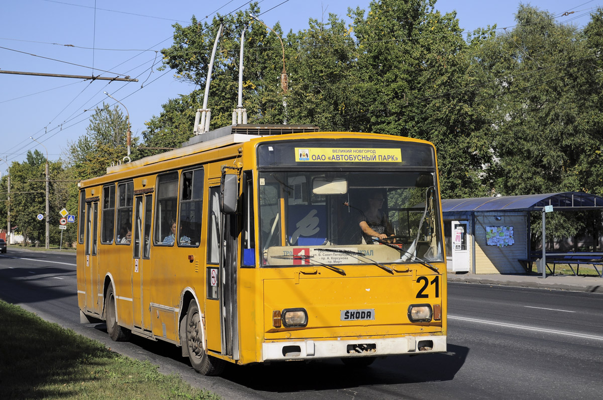 Veliky Novgorod, Škoda 14TrM (VMZ) č. 21