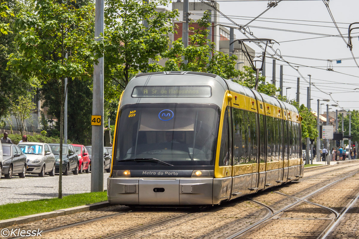 Porto, Bombardier Eurotram (Flexity Outlook) Nr. MP059