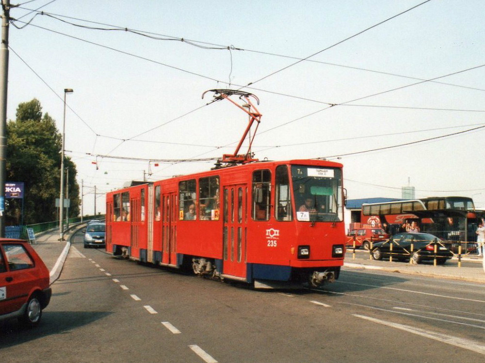 Belgrade, Tatra KT4YU № 235