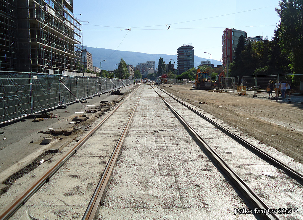 София — Ремонти на трамвайната инфраструктура