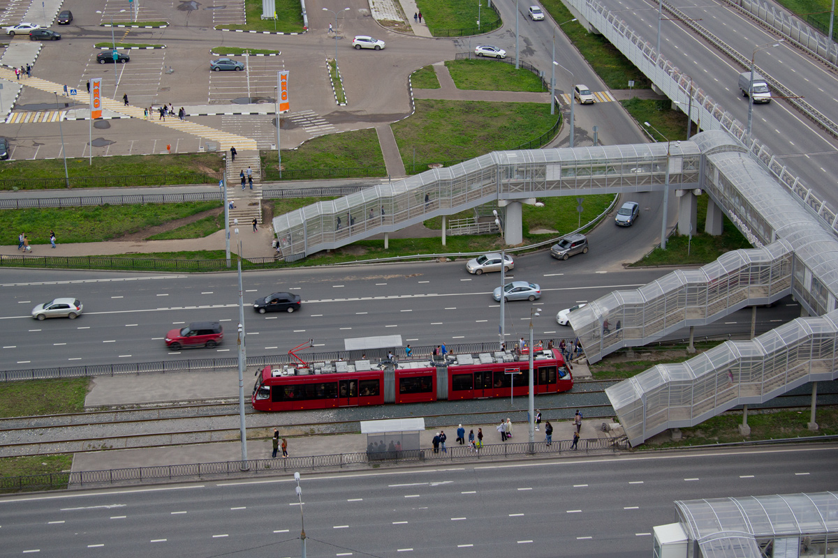Казань — Большое трамвайное кольцо; Казань — Электротранспорт с высоты