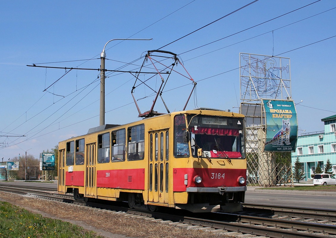Барнаул, Tatra T6B5SU № 3164