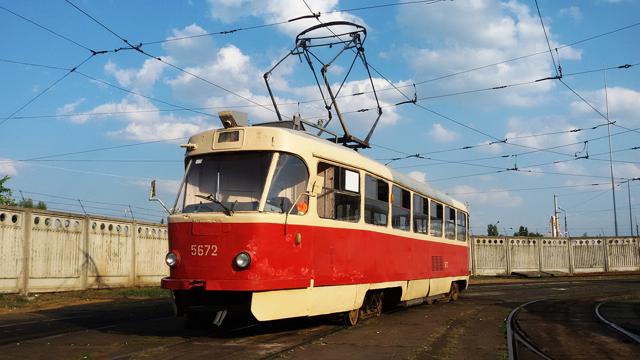 基辅, Tatra T3SU # 5672
