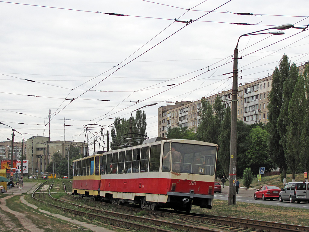 Kyjev, Tatra T6B5SU č. 315