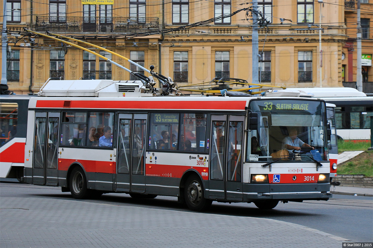 Brno, Škoda 21Tr č. 3014