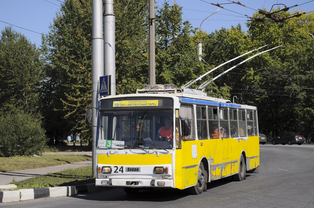 Veliki Novgorod, Škoda 14TrM (VMZ) № 24