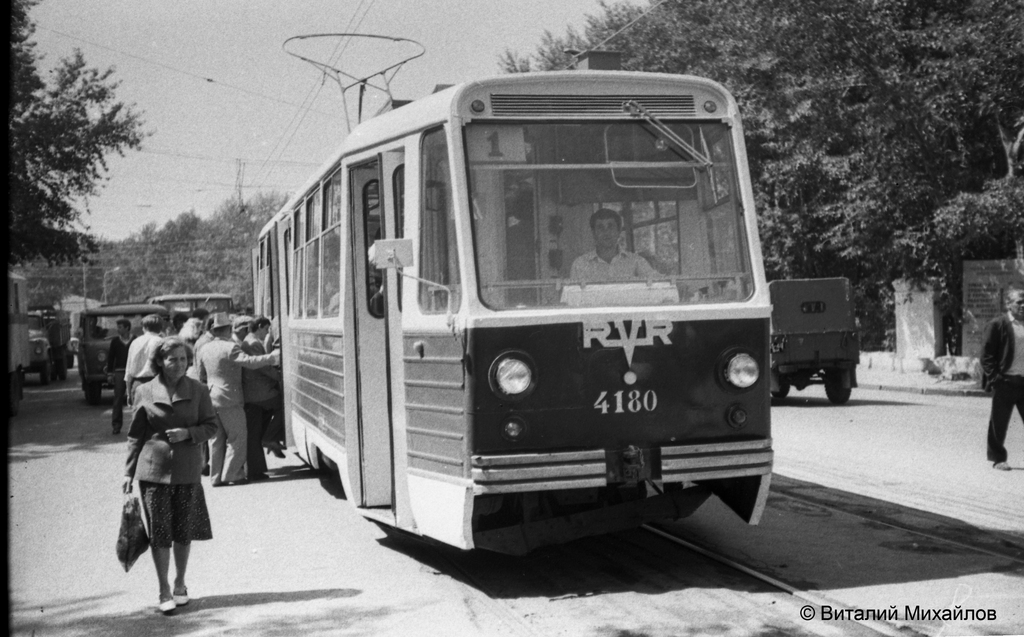 Новосибирск, РВЗ-7 (71-217) № 4180; Новосибирск — Исторические фотографии (трамвай)