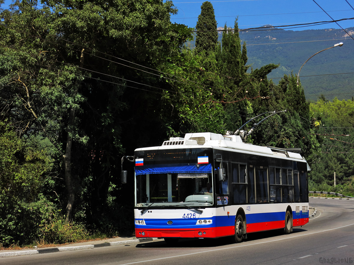 Crimean trolleybus, Bogdan T70115 # 4426